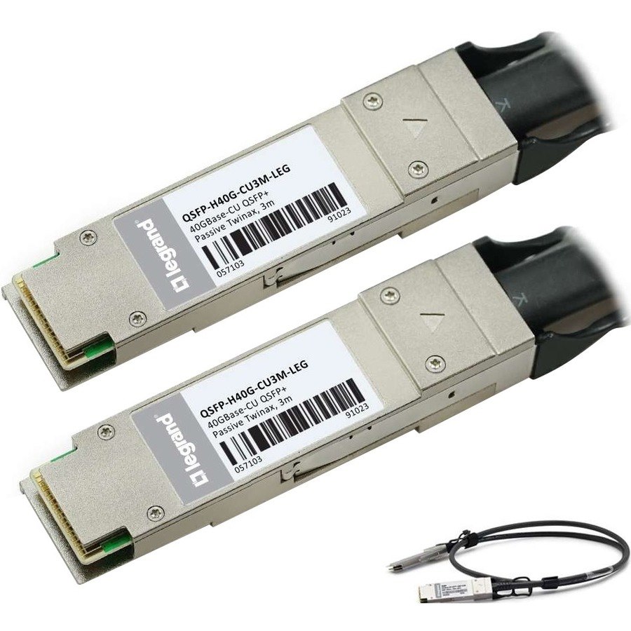 Legrand Cisco QSFP-H40G-CU3M 40GBase-CU 3m QSFP+ to QSFP+ DAC Cable TAA