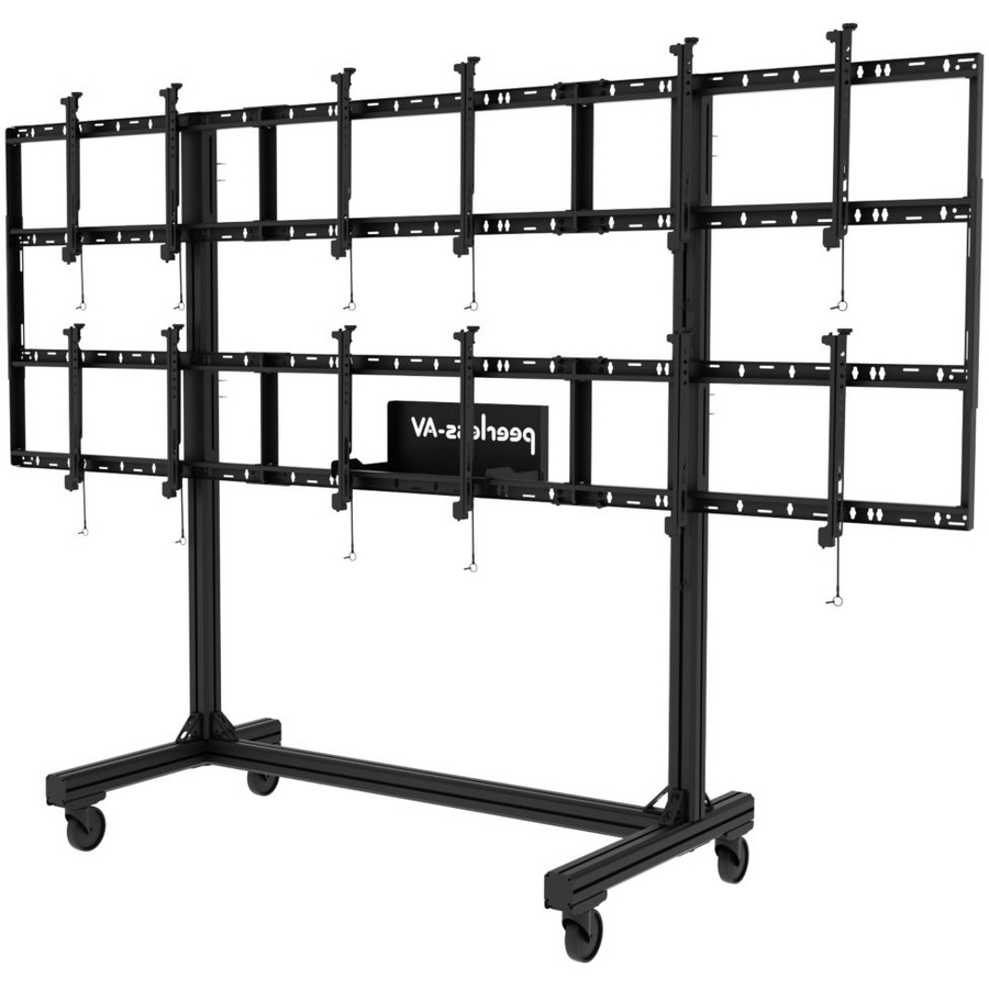 Peerless-AV Portable 3X2 Video Wall Cart