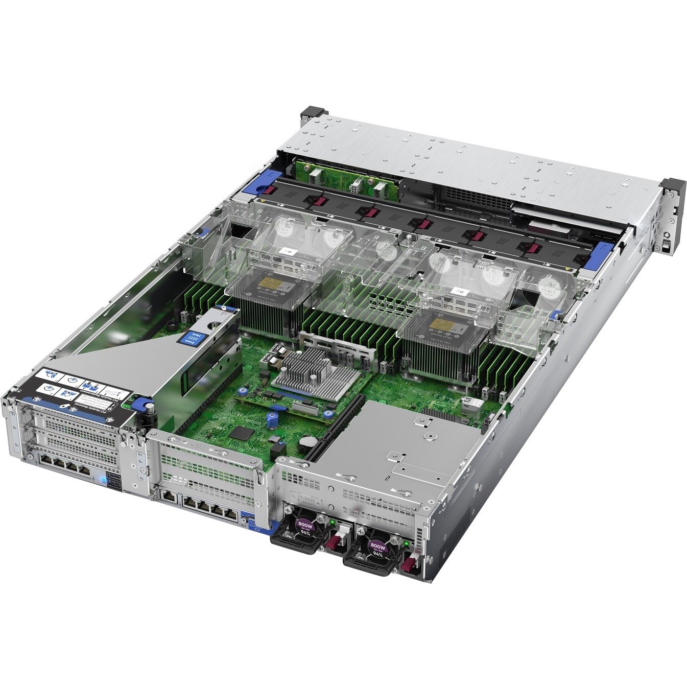 HPE ProLiant DL380 G10 2U Rack Server - 1 Xeon Gold 6242 2.80 GHz - 32 GB RAM - Serial ATA/600, 12Gb/s SAS Controller