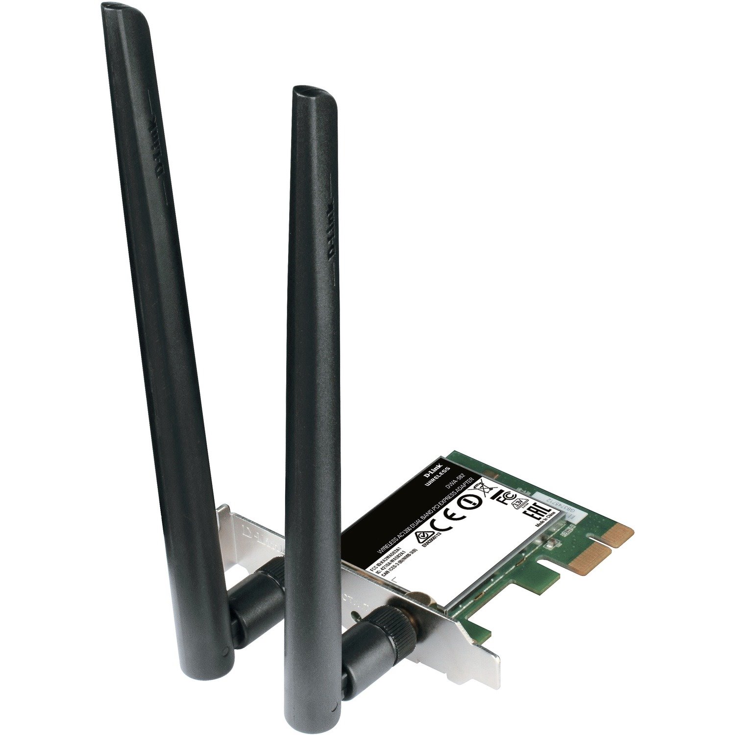 D-Link DWA-582 IEEE 802.11ac Wi-Fi Adapter for Desktop Computer