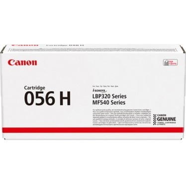 Canon 056 H Original High Yield Laser Toner Cartridge - Black - 1 Pack