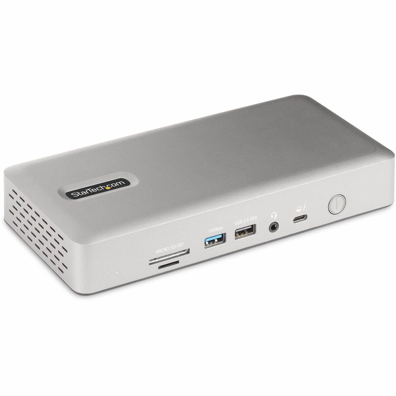 StarTech.com Universal USB4 & Thunderbolt 4 Docking Station, Quad Display on Windows, Dual Display on MacBook, HDMI DP Dock, 98W Charging