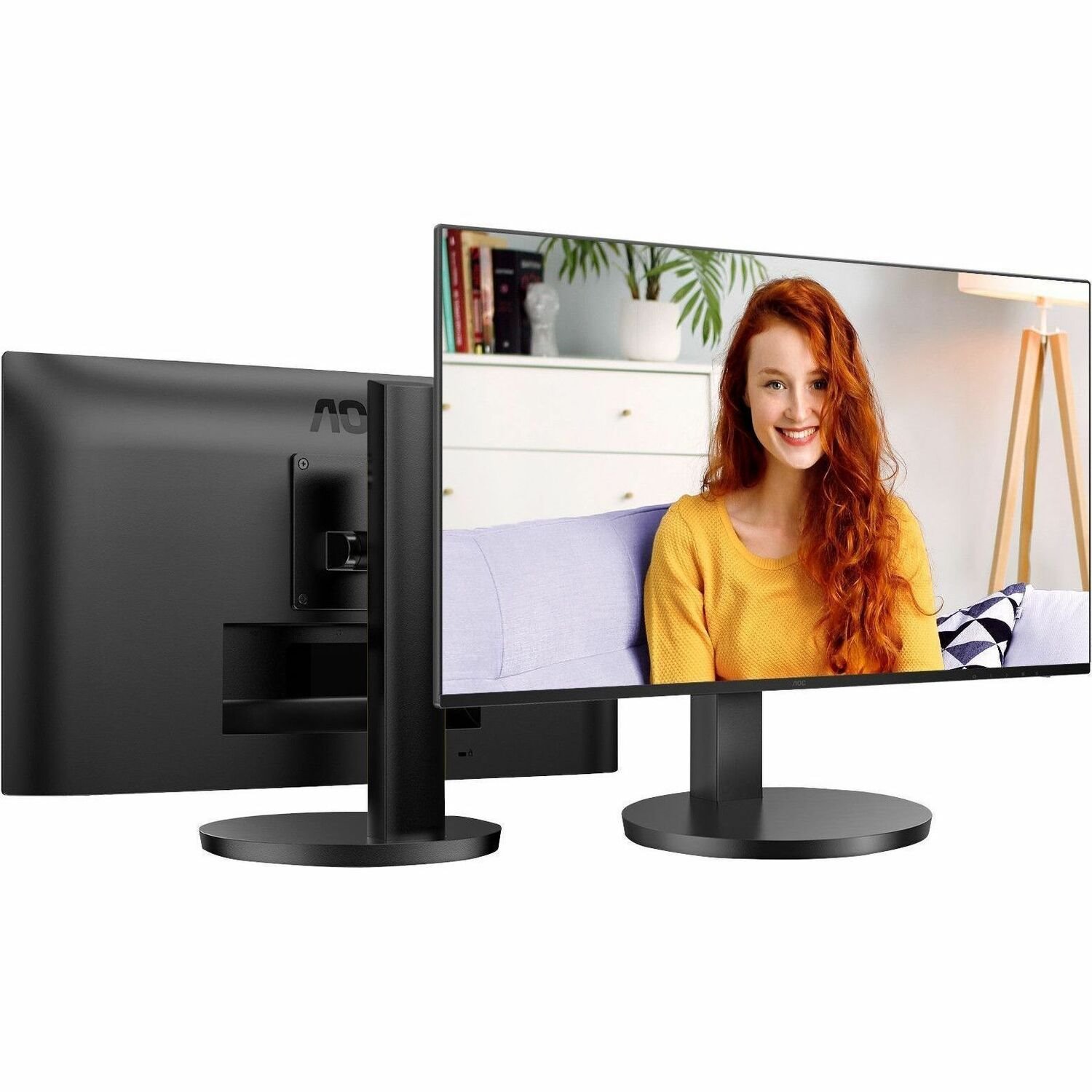 AOC 24B3CF2 24" Class Full HD LED Monitor - 16:9 - Black