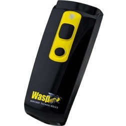 Wasp WWS150i Handheld Barcode Scanner - Wireless Connectivity - Yellow