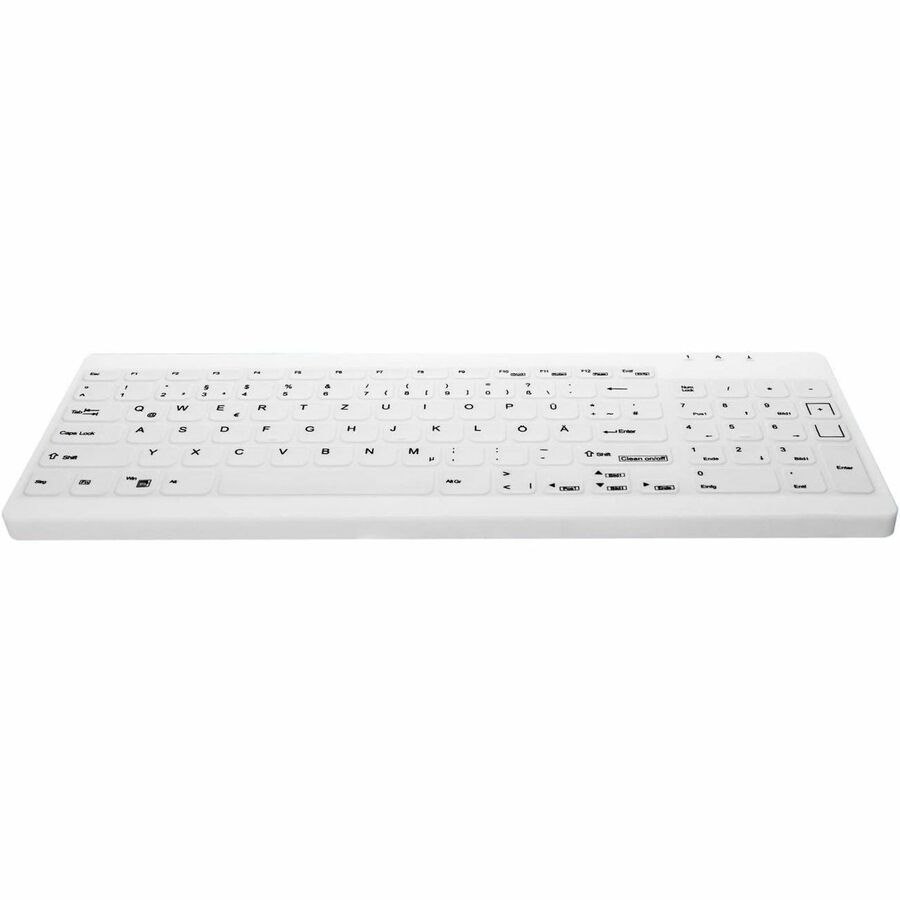 Active Key Keyboard - Cable Connectivity - USB 1.1 Type A Interface - White