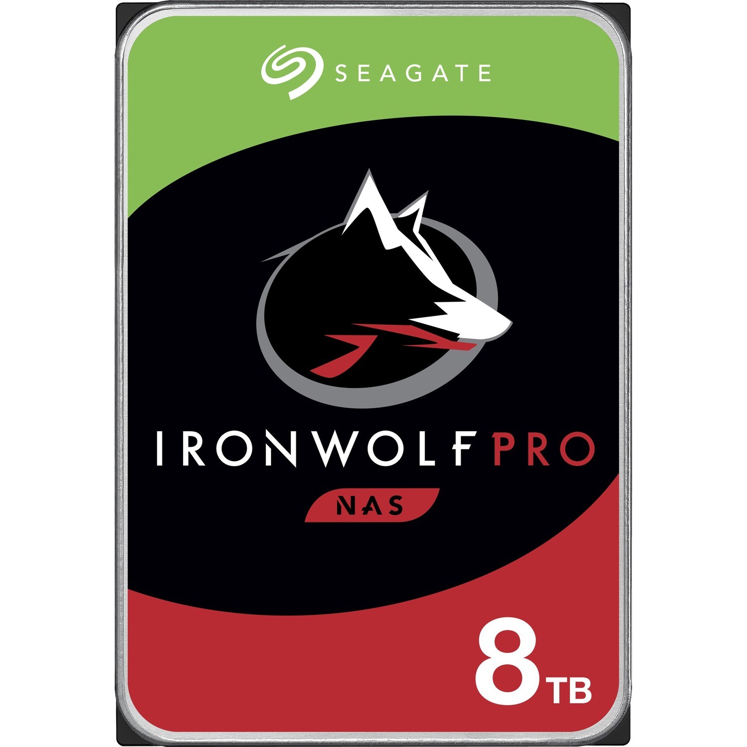 Seagate IronWolf Pro ST8000NE0021 8 TB Hard Drive - 3.5" Internal - SATA (SATA/600) - Conventional Magnetic Recording (CMR) Method