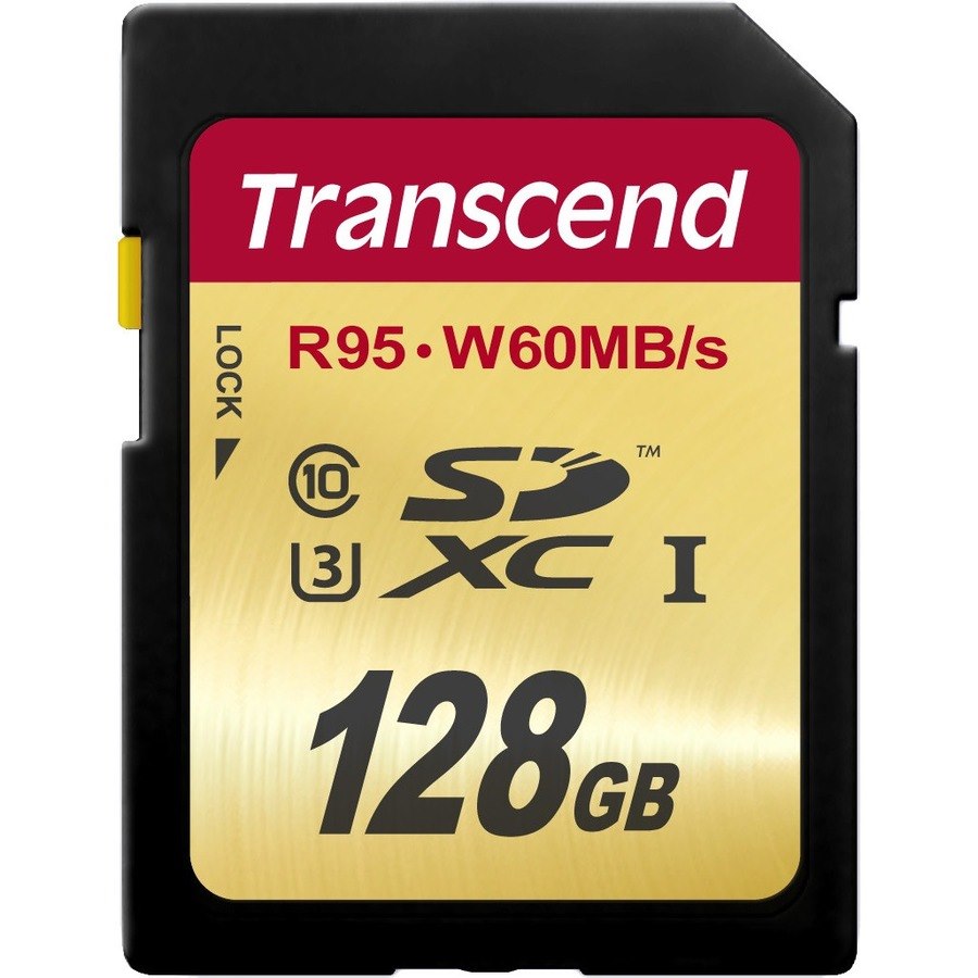 Transcend 128 GB Class 10/UHS-I SDXC