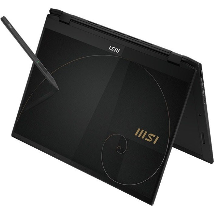 MSI Summit E16 Flip Evo A12M Summit E16 Flip Evo A12MT-056CA 16" Touchscreen Convertible 2 in 1 Notebook - Full HD Plus - 165 Hz - Intel Core i7 12th Gen i7-1280P - Intel Evo Platform - 16 GB - 1 TB SSD - Ink Black