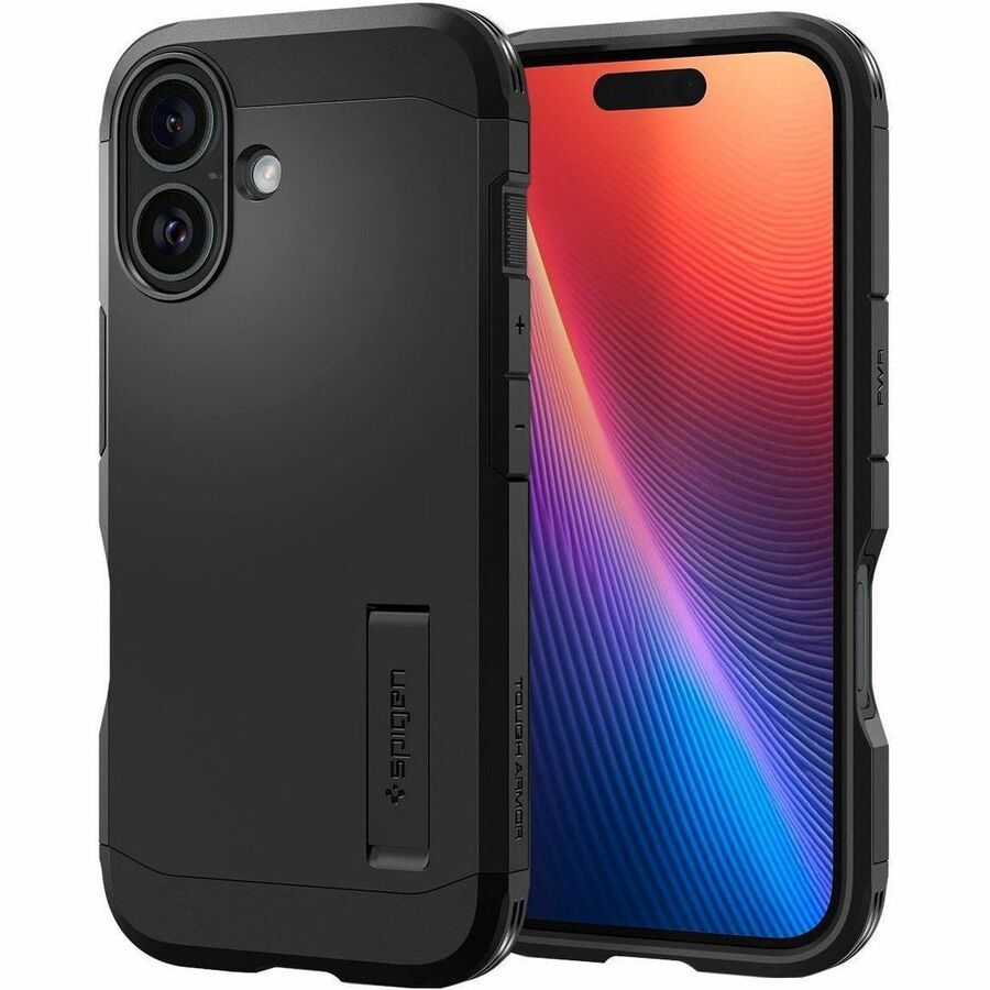 Spigen iPh 16 TghArm Black