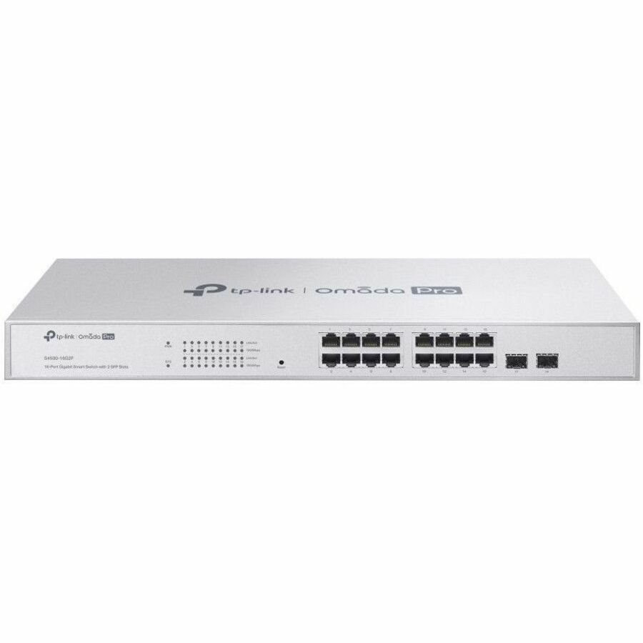 Tp-Link Omada Pro 16-Port Smart Switch, SFP(2), 1U, 5YR