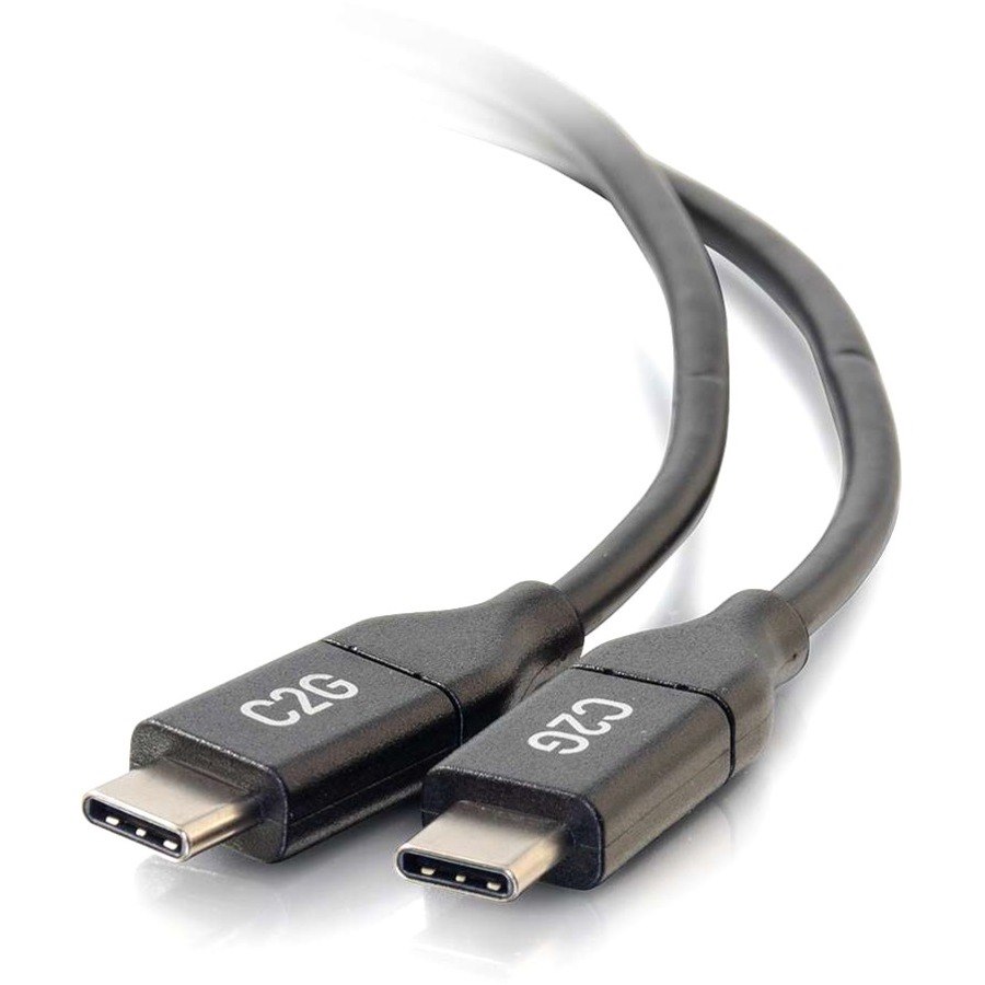 C2G 10ft USB C Cable - USB C to USB C Cable - USB C 2.0 5A - 480 Mbps - M/M