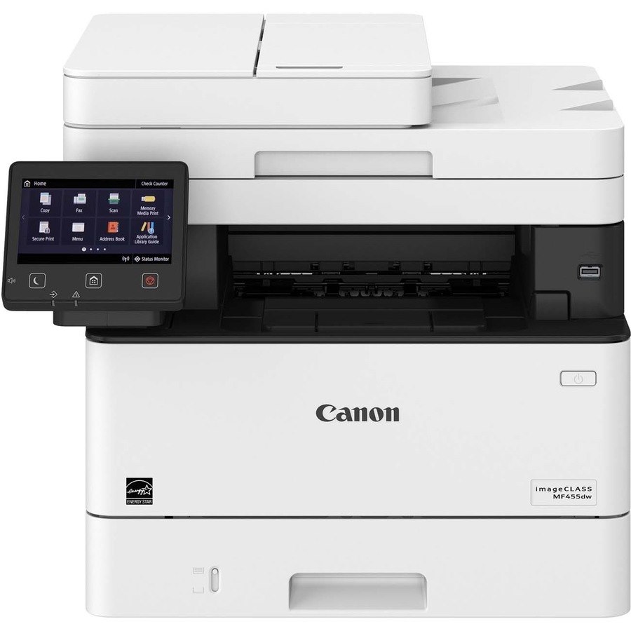 Canon i-SENSYS MF455dw Wireless Laser Multifunction Printer - Monochrome