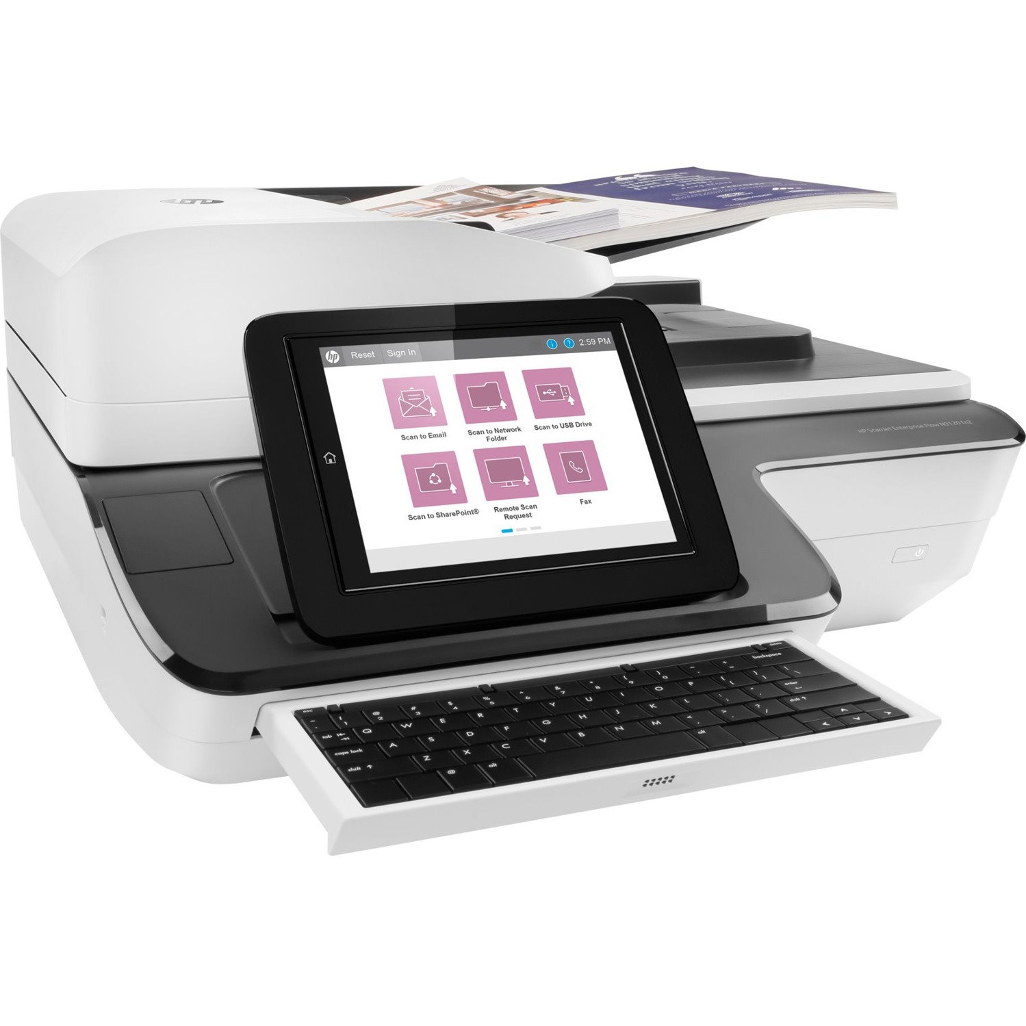 HP Scanjet N9120 Sheetfed Scanner - 600 dpi Optical