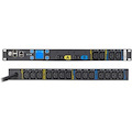 Eaton Metered Input rack PDU, 1U, L6-30P input, 10 ft cord, Single-phase, 200-240V, Outlets: (18) C13 Outlet grip