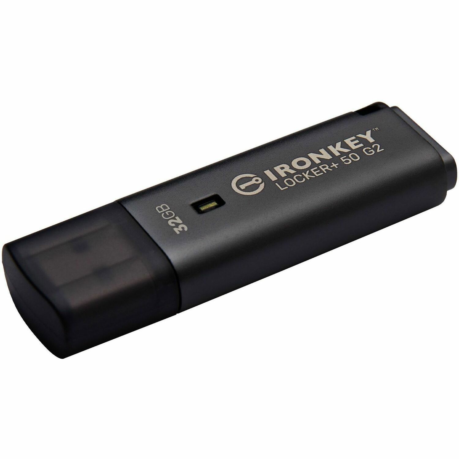 IronKey Locker+ 50 G2 32 GB USB 3.0, USB 3.1 Flash Drive - 256-bit AES-XTS, 256-bit AES - TAA Compliant