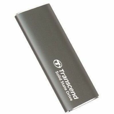 Transcend ESD265C 500 GB Portable Rugged Solid State Drive - External - Iron Gray
