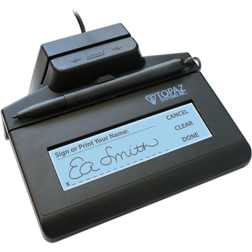 Topaz SigLite TM-LBK460-BSB-R Signature Pad