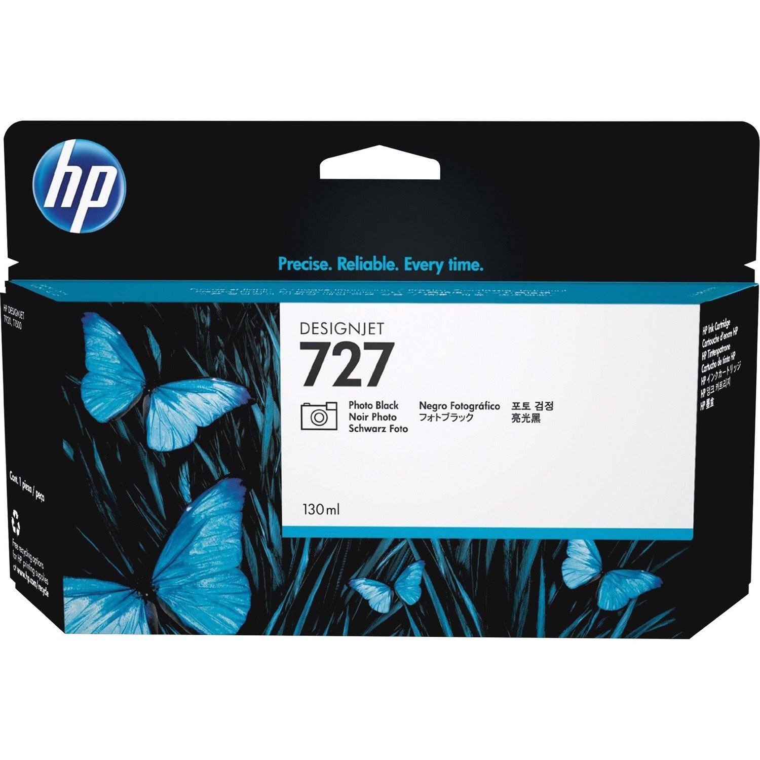 HP 727 Original Inkjet Ink Cartridge - Photo Black Pack