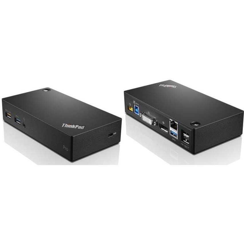 Lenovo - Open Source ThinkPad USB 3.0 Pro Dock-US