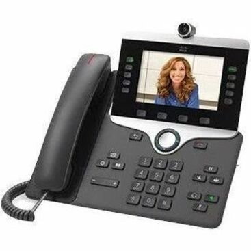 Cisco 8845 IP Phone - Refurbished - Corded - Corded/Cordless - Bluetooth - Wall Mountable