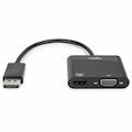 Rocstor DisplayPort To HDMI VGA Adapter - 4K 60Hz
