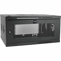Eaton Tripp Lite Series SmartRack 6U Low-Profile Switch-Depth-Plus Wall-Mount Mini Rack Enclosure, Wide