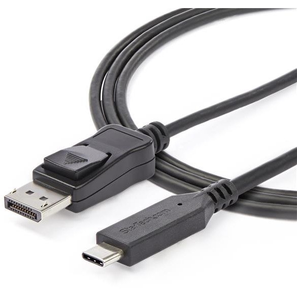 StarTech.com 6ft/1.8m USB C to Displayport 1.4 Cable Adapter - 4K/5K/8K USB Type C to DP 1.4 Monitor Video Converter Cable - HDR/HBR3/DSC