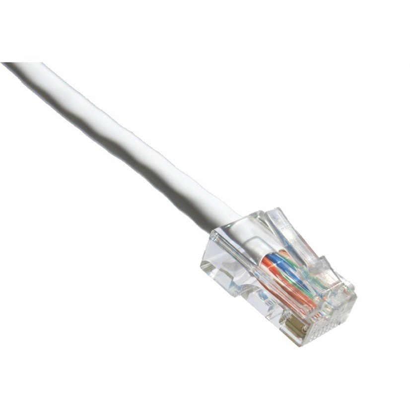 Axiom 18-INCH CAT6 550mhz Patch Cable Non-Booted (White)