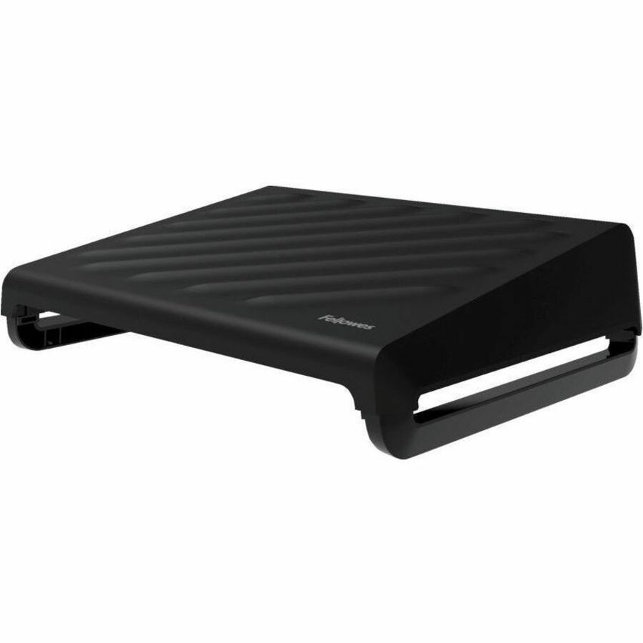 Fellowes Breyta Footrest - Black - 1 Each
