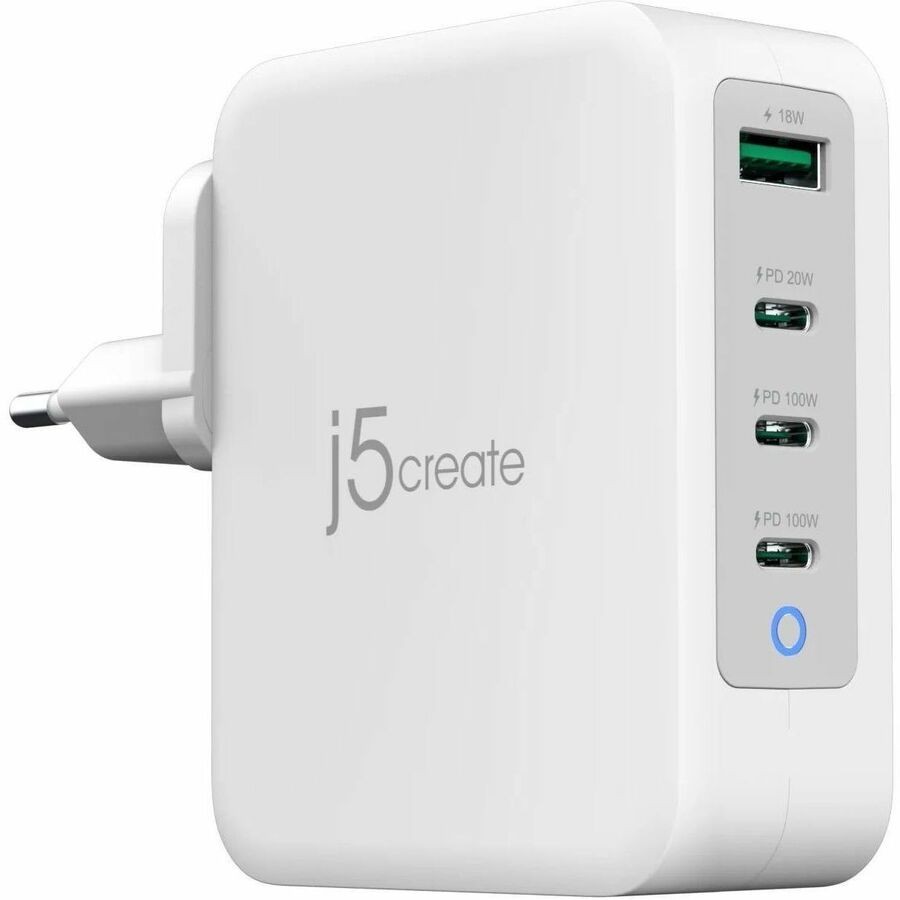 J5create 130W Gan Usb-C 4-Port Charger Eu