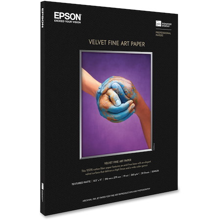Epson Enhanced Matte Bright White Cotton Art Paper