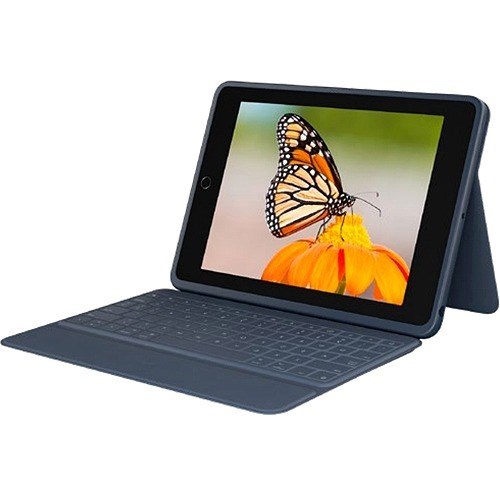 Logitech RUGGED COMBO 3 for iPad (7th, 8th and 9th generation) - Blue (brown box)