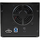 StarTech.com USB 3.0 / eSATA Dual-Bay Trayless 3.5" SATA III Hard Drive Enclosure with UASP - 2-Bay SATA 6 Gbps Hot-Swap HDD Enclosure
