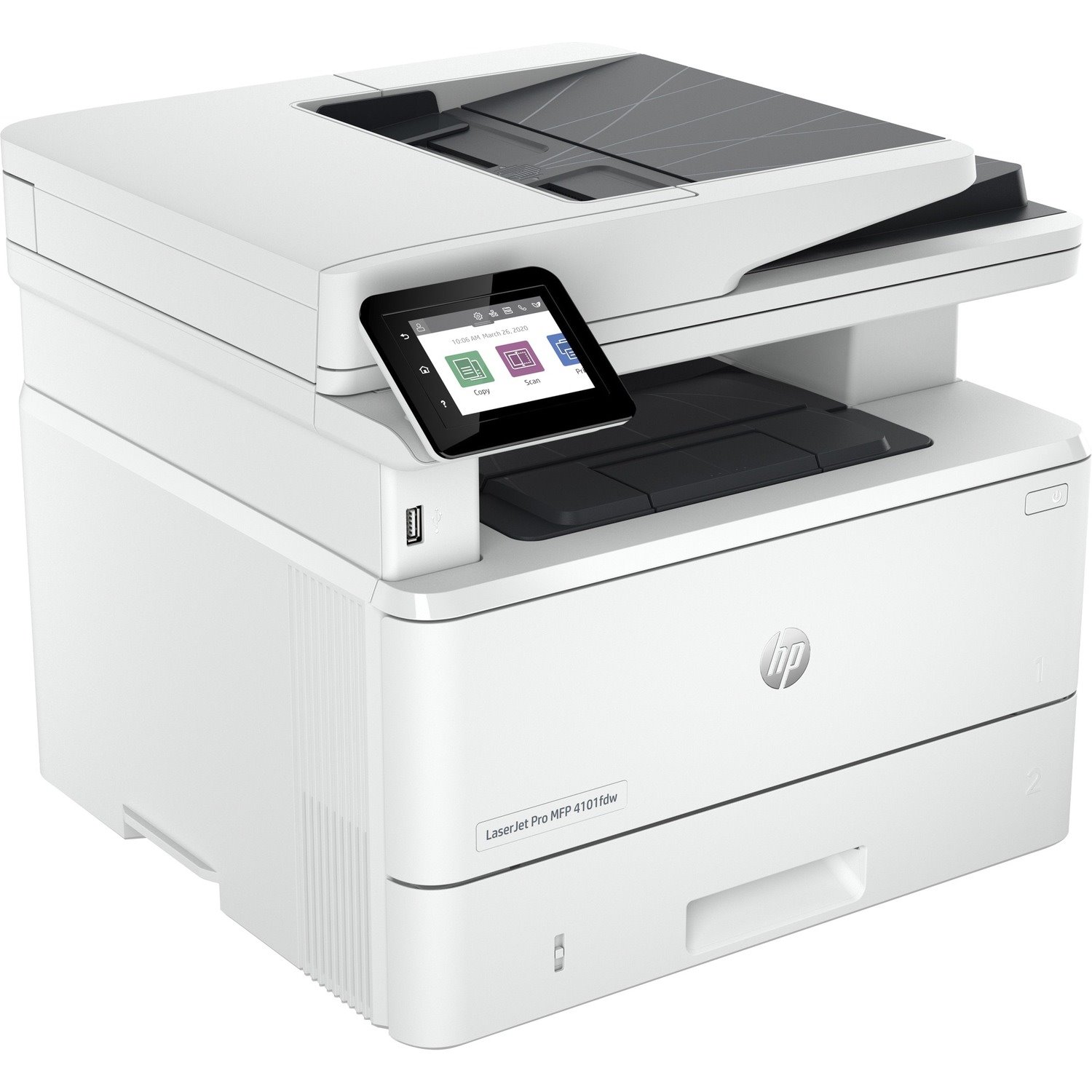 HP LaserJet Pro 4101fdw Wired & Wireless Laser Multifunction Printer - Monochrome