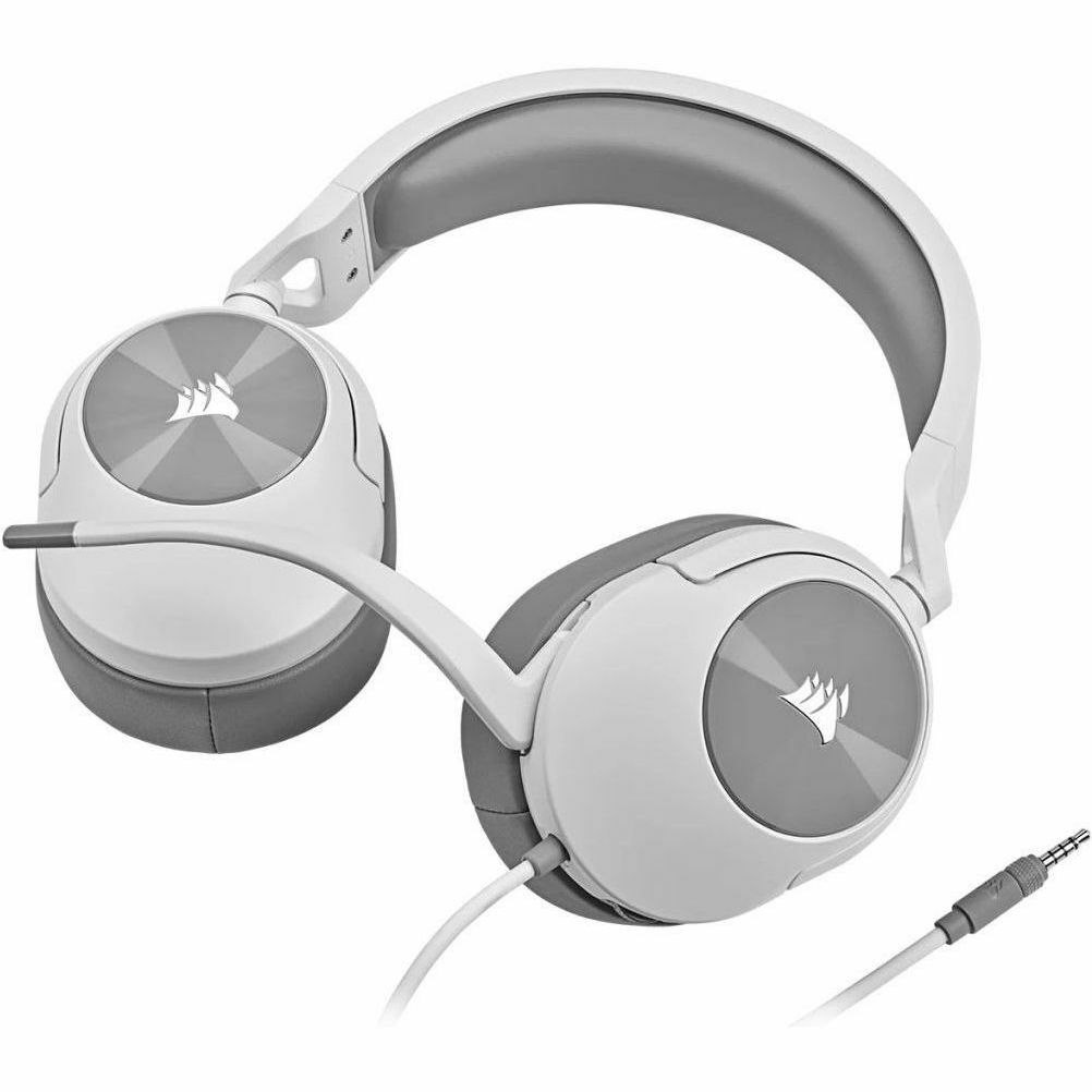 Corsair HS55 STEREO Wired Gaming Headset - White