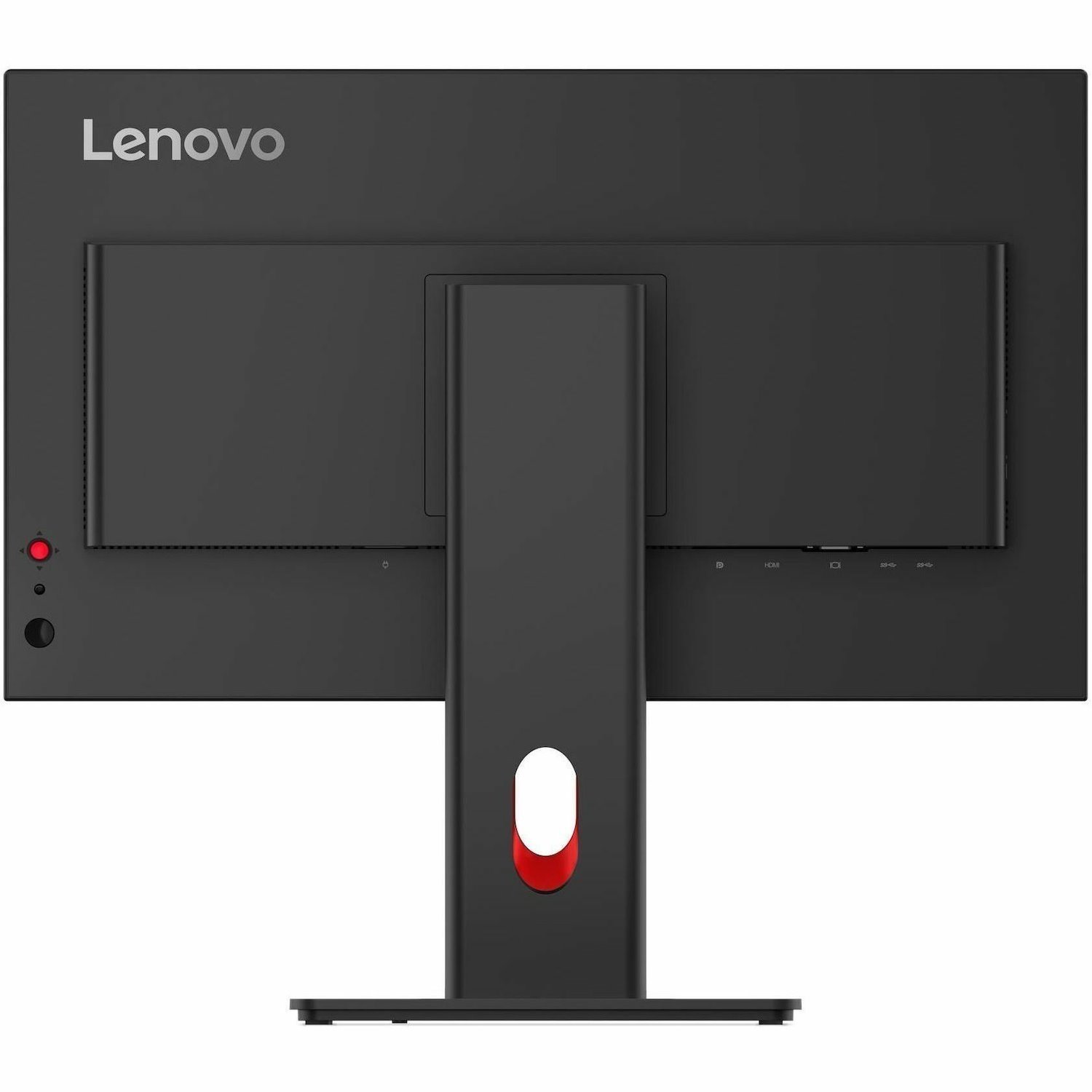 Lenovo ThinkVision T24-40 24" Class Webcam Full HD LED Monitor - 16:9 - Raven Black
