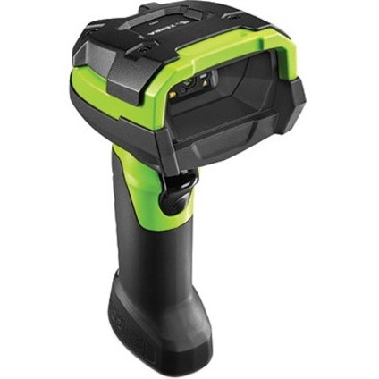 Zebra DS3608-ER Rugged Industrial, Warehouse Handheld Barcode Scanner - Cable Connectivity - Industrial Green