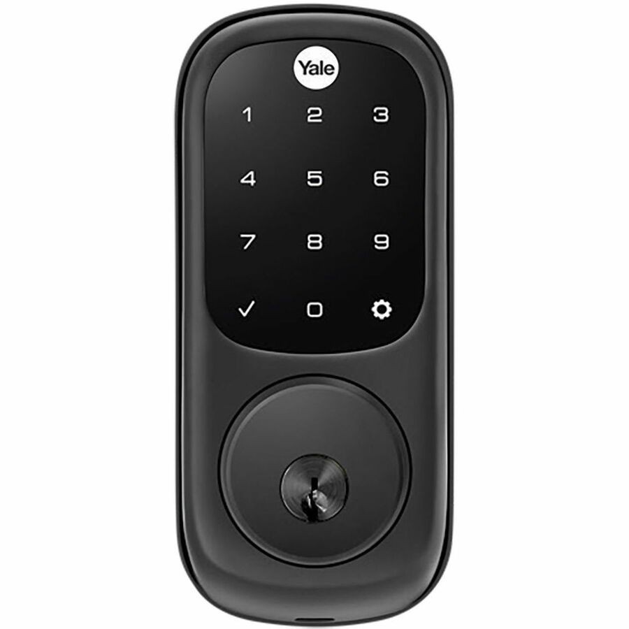 YALE ASSURE KEYED MATT BLACK WITH YALE A