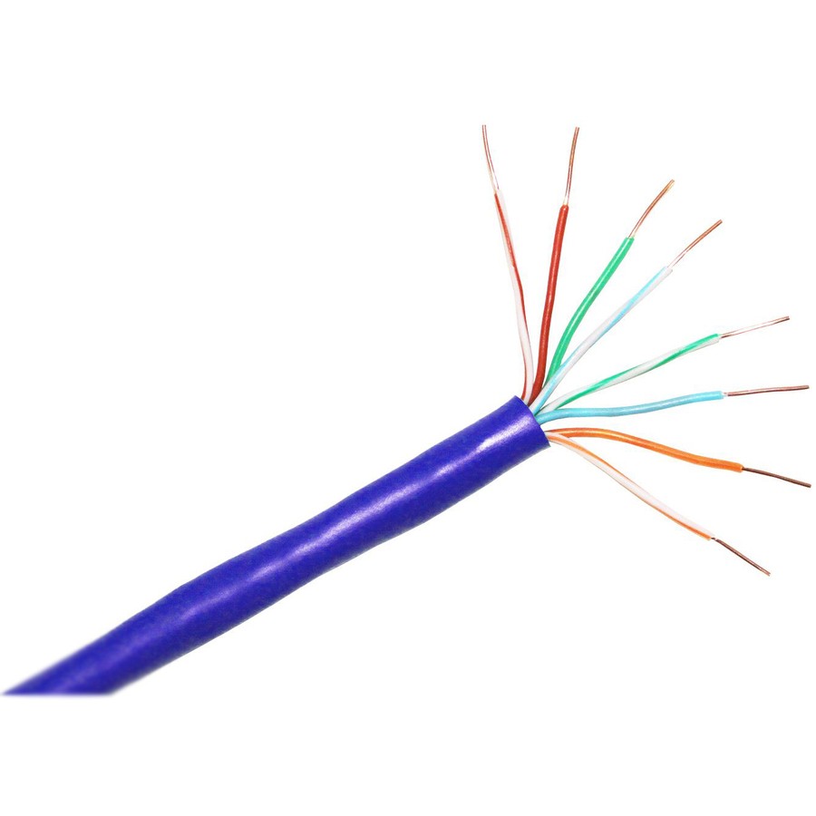 ClearLinks 1000FT Cat. 5E 350HMZ Blue Solid Bulk Cable