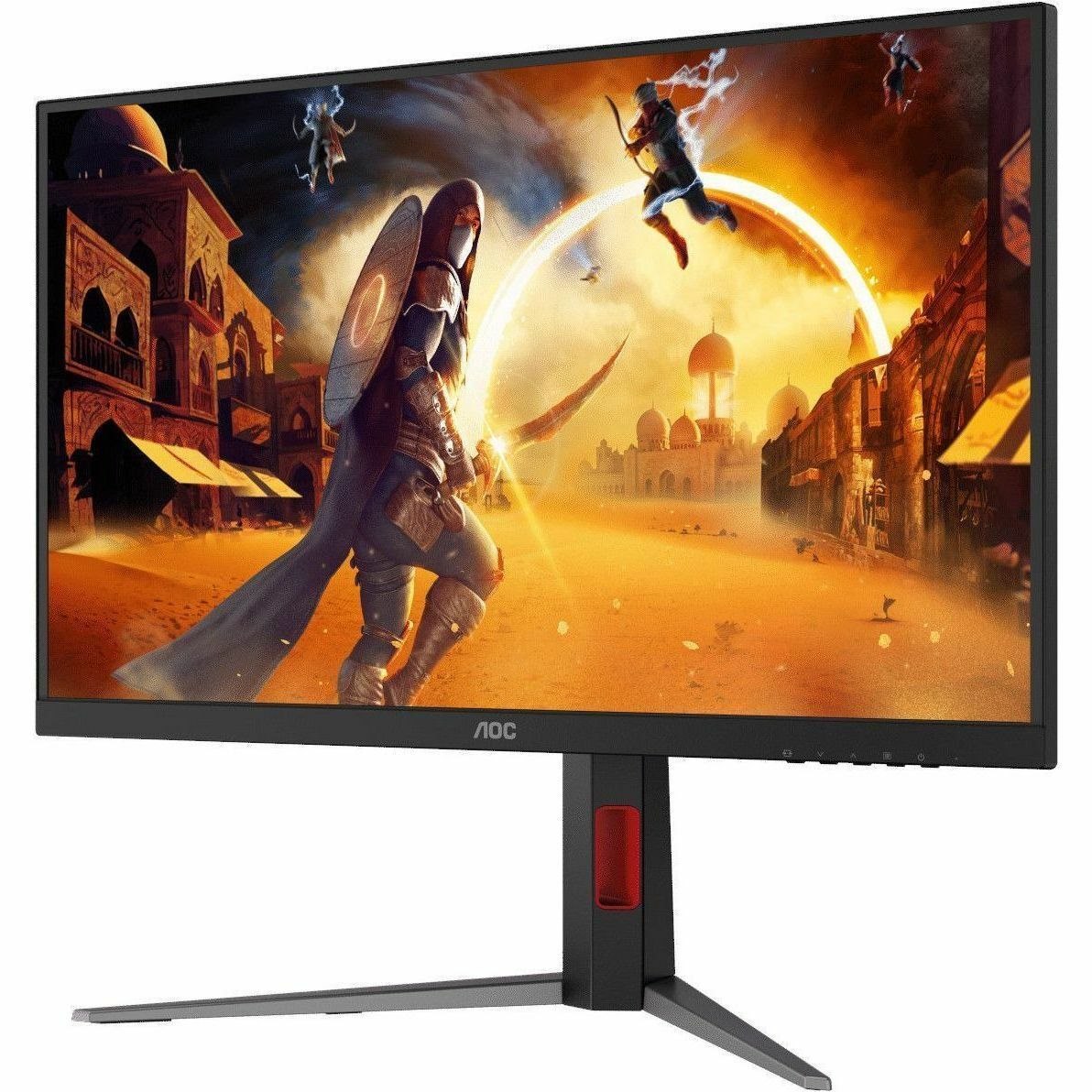 AOC U27G42 27" Class 4K UHD Gaming LED Monitor - 16:9 - Black, Red