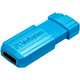 Verbatim PinStripe 16 GB USB 2.0 Flash Drive - Caribbean Blue