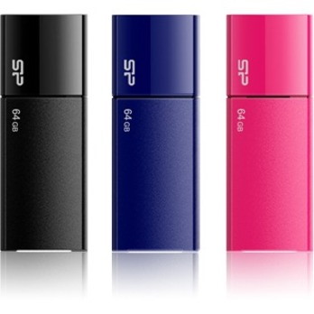Silicon Power Ultima U05 64 GB USB 2.0 Flash Drive - Black