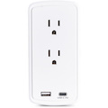 CyberPower P2WUCHD Professional 2 - Outlet Surge Protector with 500 J Surge Suppression