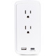 CyberPower P2WUCHD Professional 2 - Outlet Surge Protector with 500 J Surge Suppression