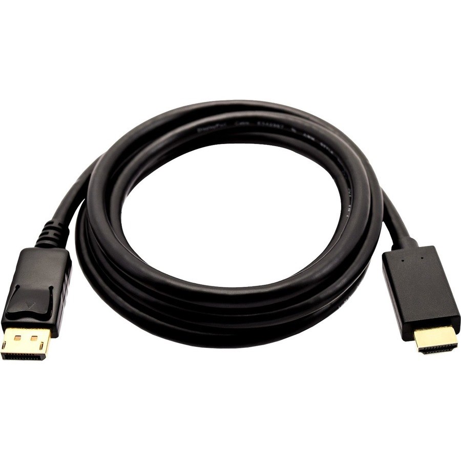 V7 DisplayPort Male to HDMI Male 2m/6.6ft Black