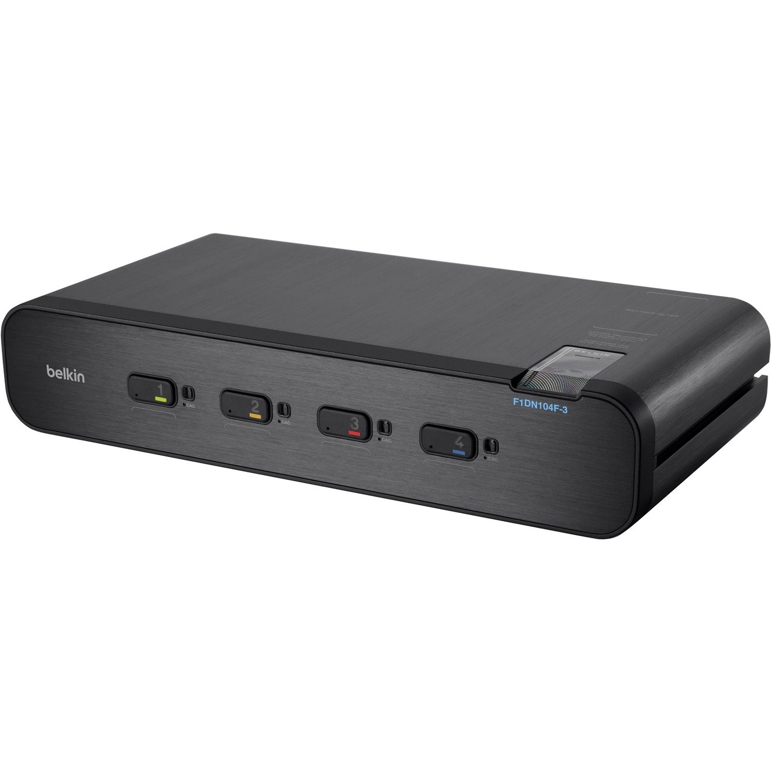 Linksys F1DN104F-3 - Advanced Secure Dual-Head DVI-I KVM Switch; 4-Port Plus, PP3.0