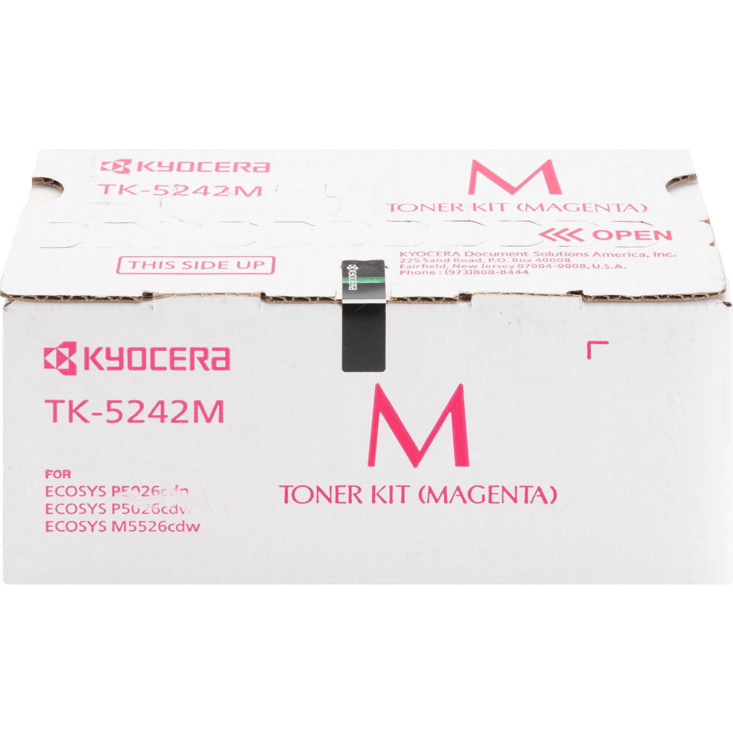 Kyocera TK-5242M Original Laser Toner Cartridge - Magenta - 1 Each