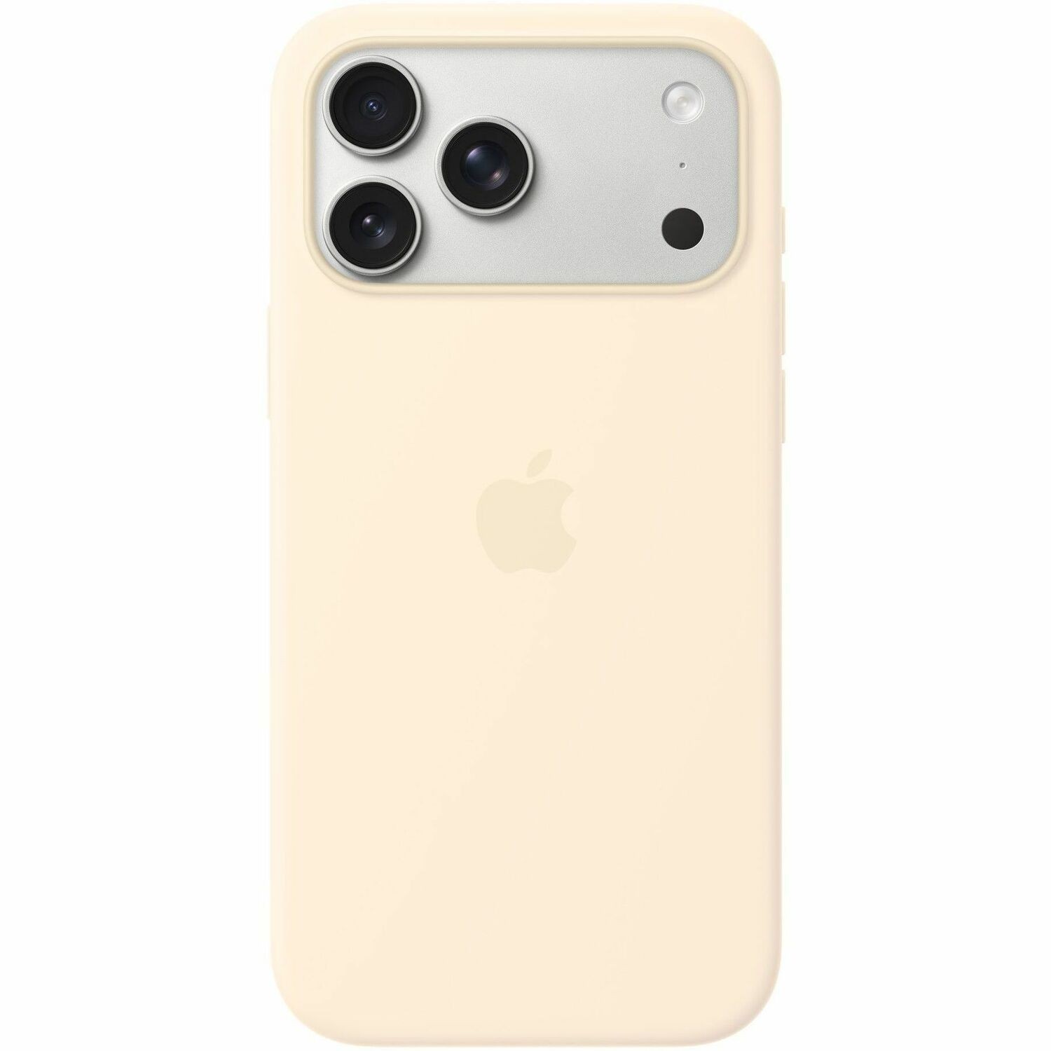 Apple iPhone 17 Pro Max Silicone Case with MagSafe - Vanilla