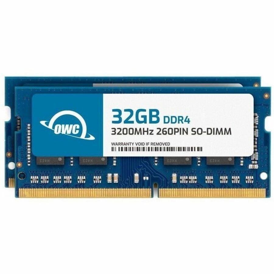 OWC 64GB (2x32GB) DDR4 3200MHz PC4-25600 SODIMM Memory Upgrade Kit