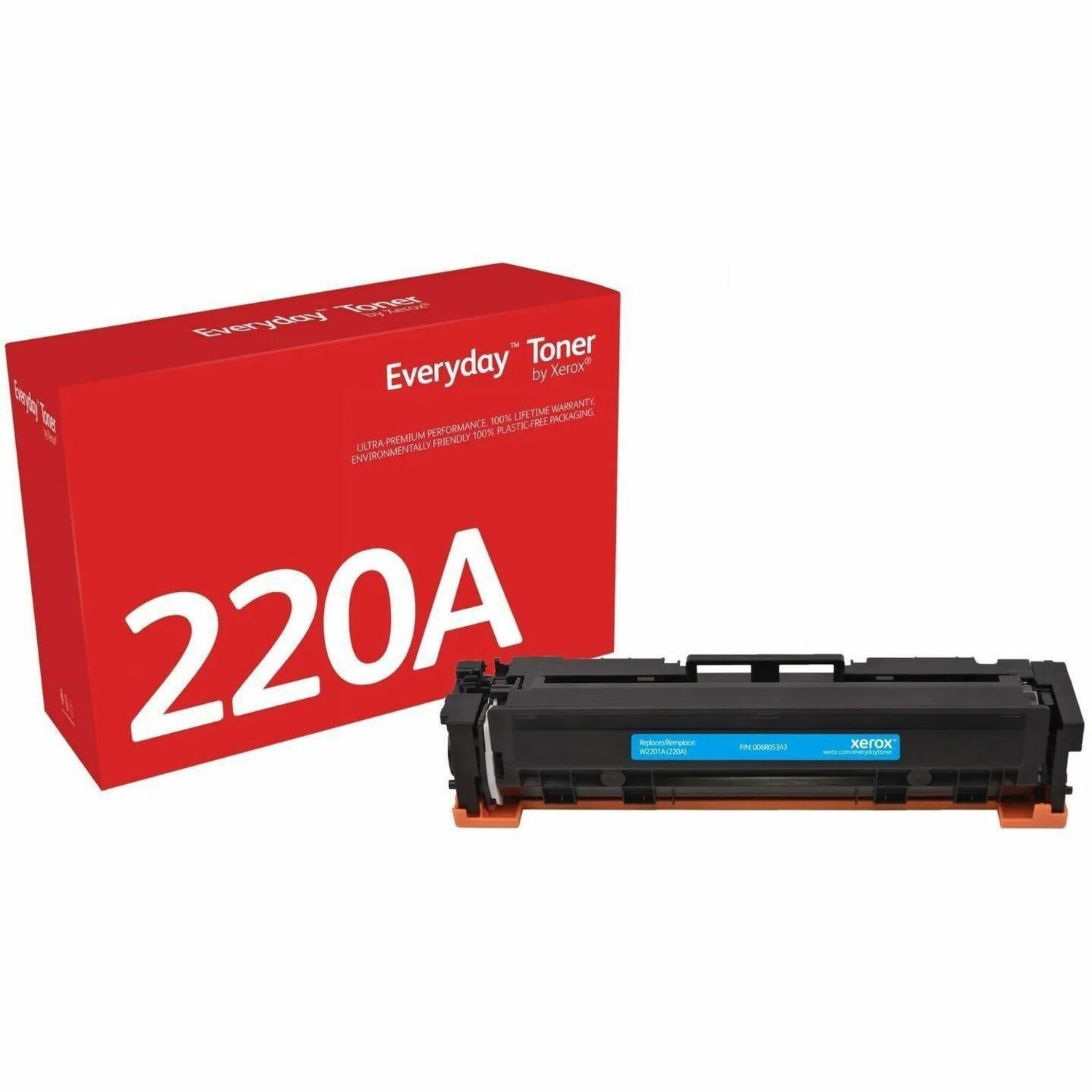 Xerox Everyday Standard Yield Laser Toner Cartridge - Alternative for HP 220A (W2201A) - Cyan Pack